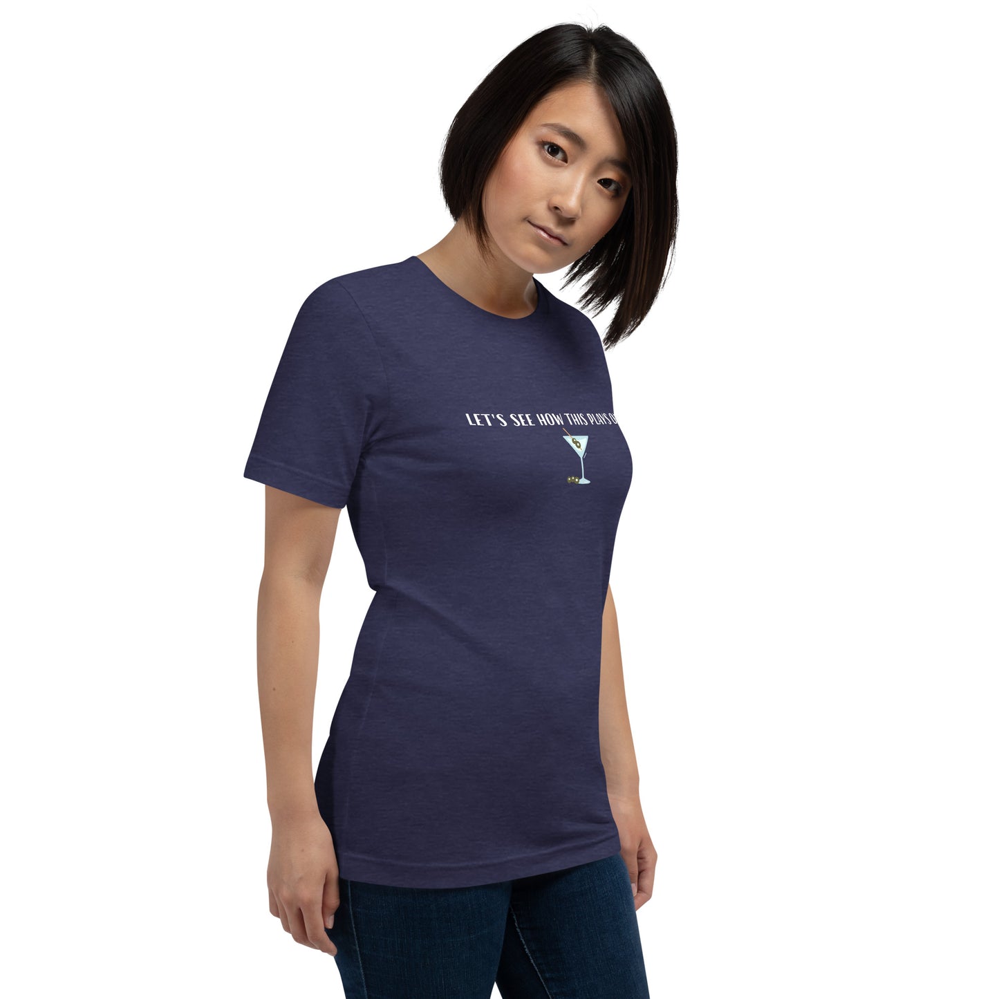 NS- Let's see how this plays out Unisex t-shirt